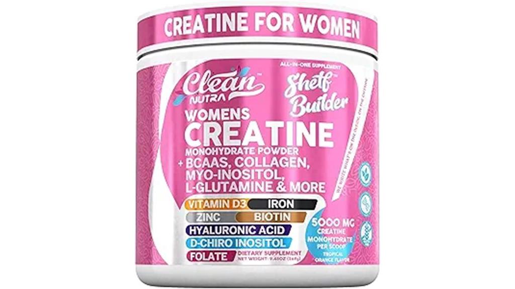 creatine supplement powder product