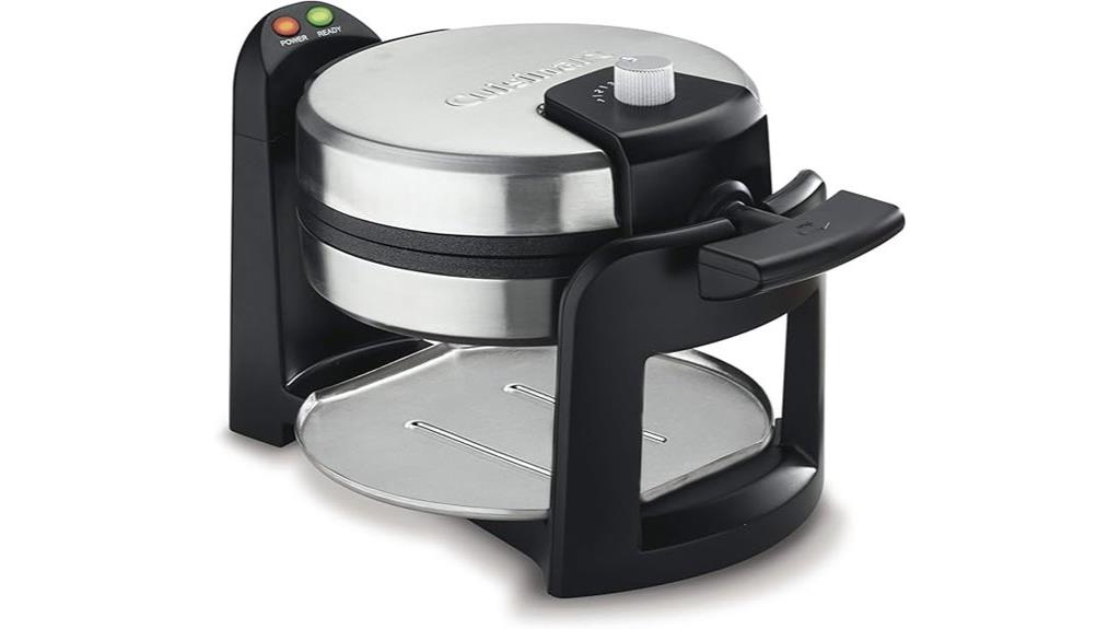 cuisinart round belgian waffle