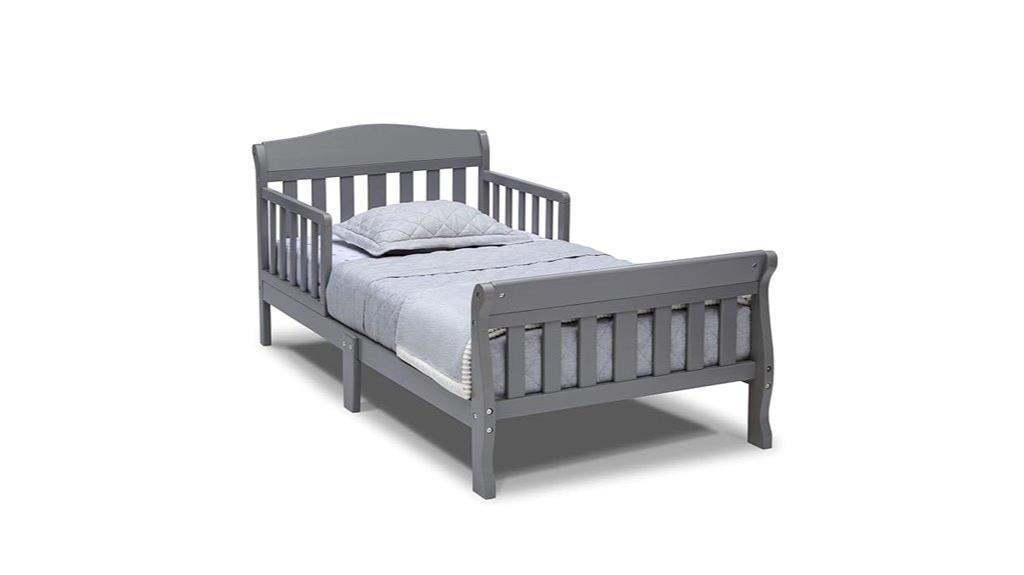 delta grey toddler bed