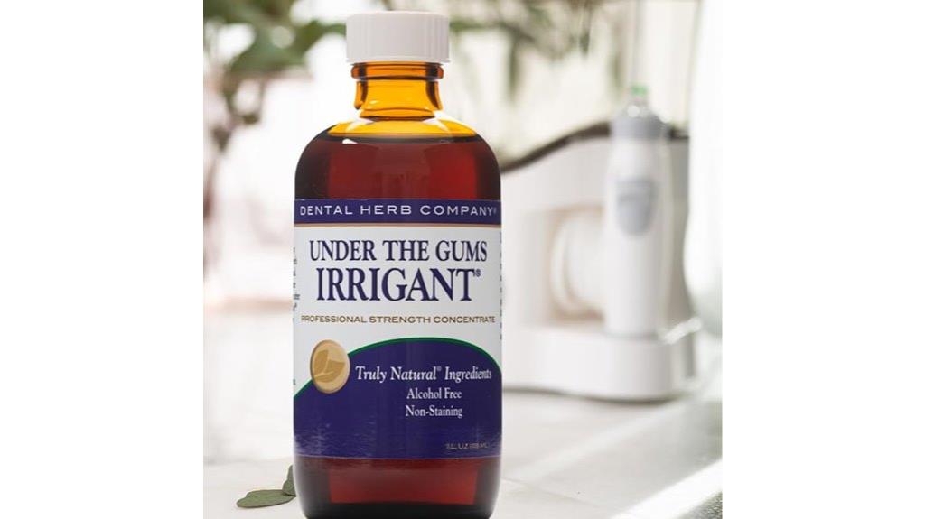 dental herb gums irrigant