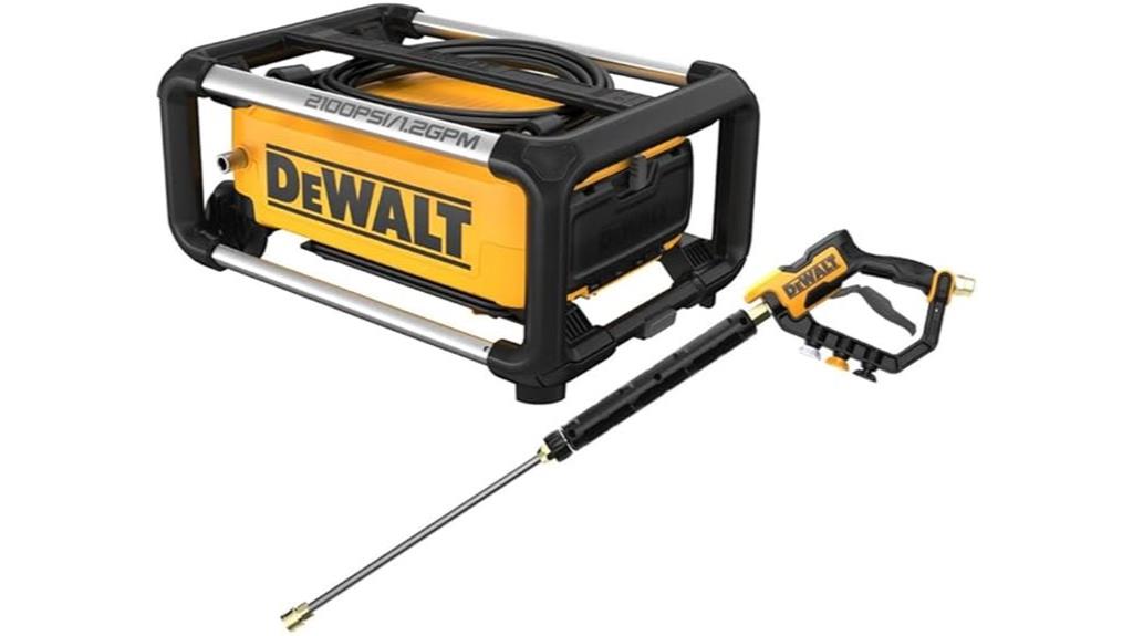 dewalt pressure washer model