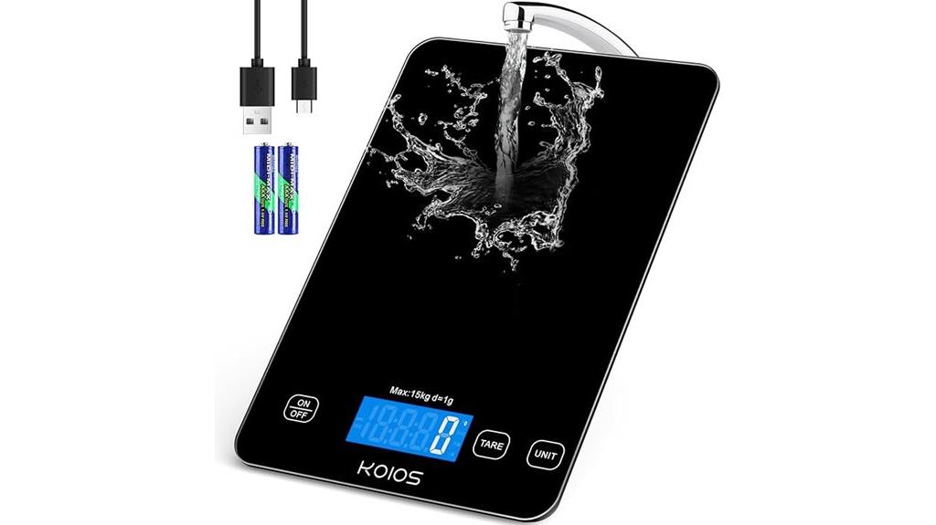 digital food scale 33lb