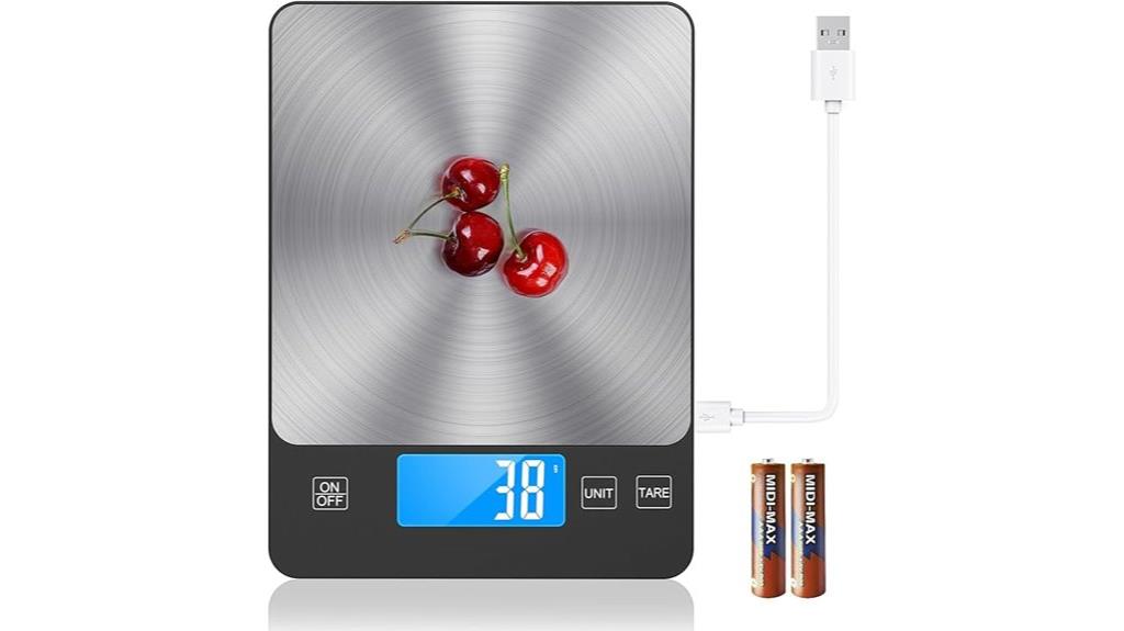 digital kitchen scale 33lb