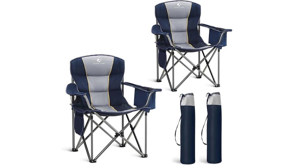 double pack portable chairs