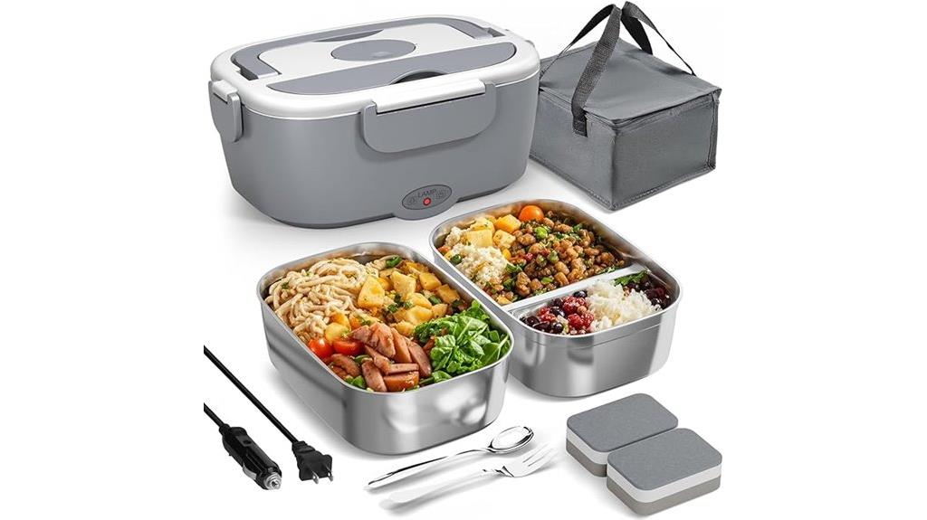 dual stainless steel heating