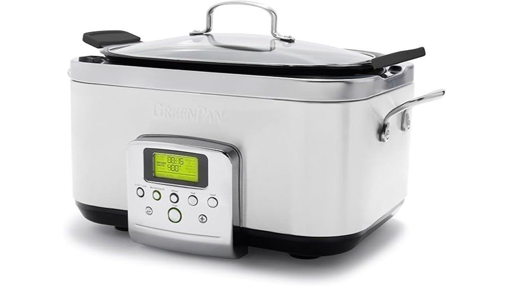 eight in one programmable slow cooker