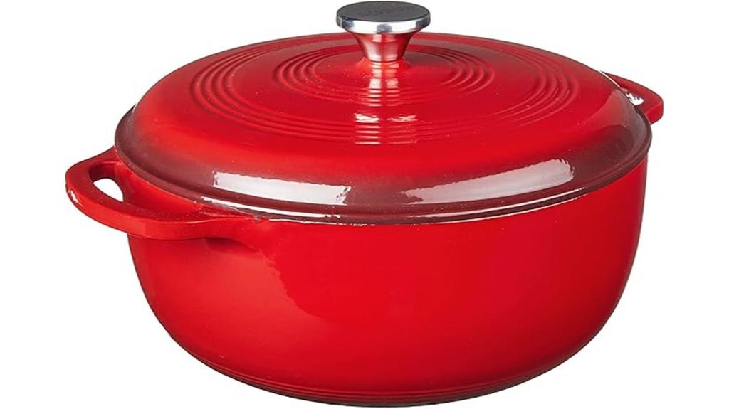 enameled cast iron dutch oven