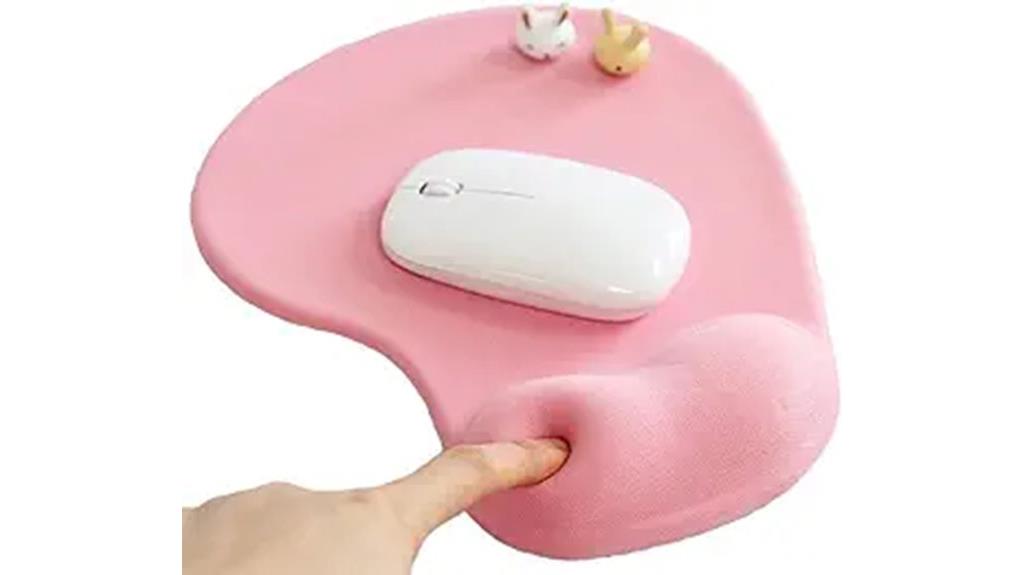 ergonomic gaming mouse pad