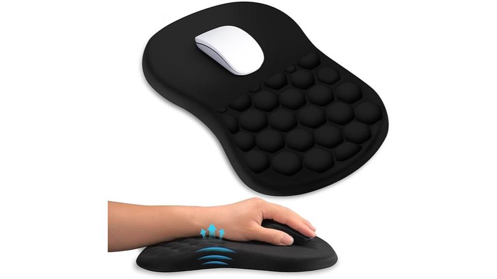 ergonomic wrist rest design