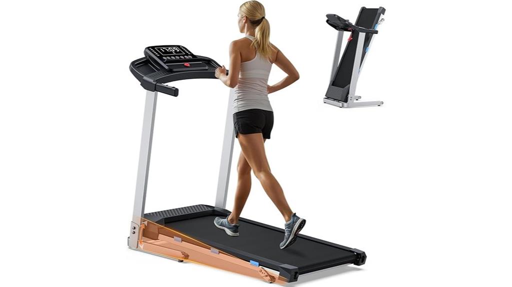 foldable incline treadmill 3 0hp
