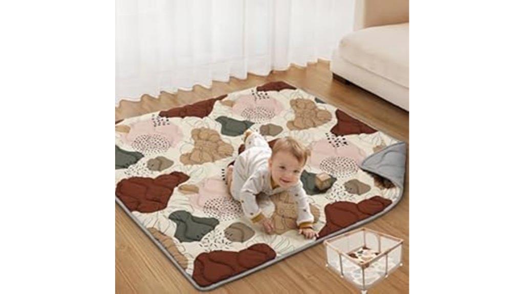 foldable washable baby mats