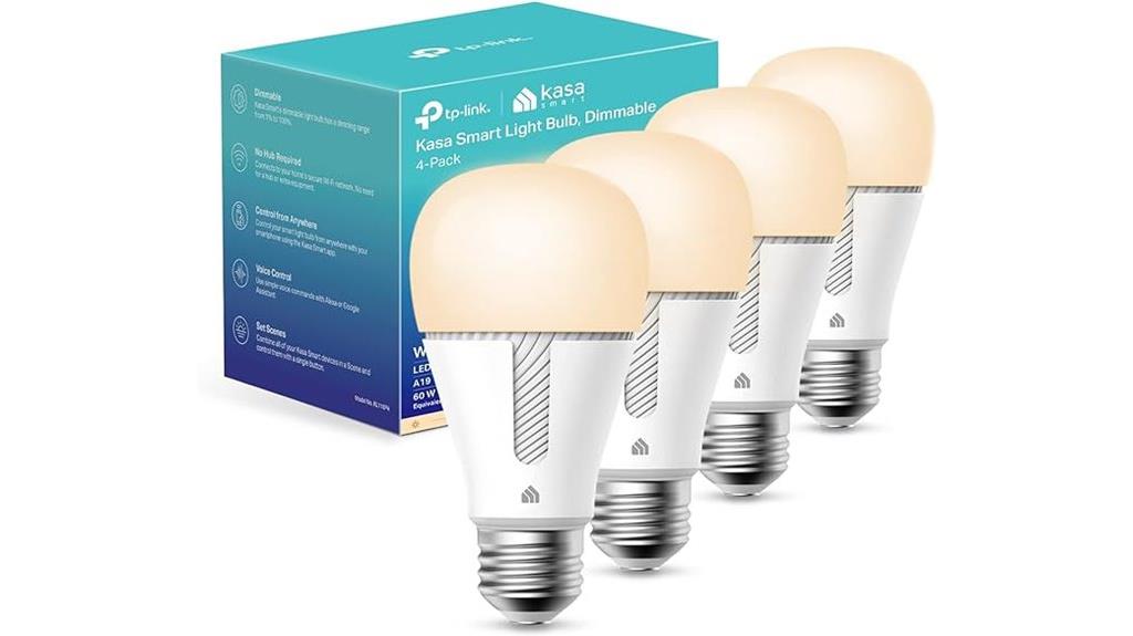 four pack wifi led bulbs