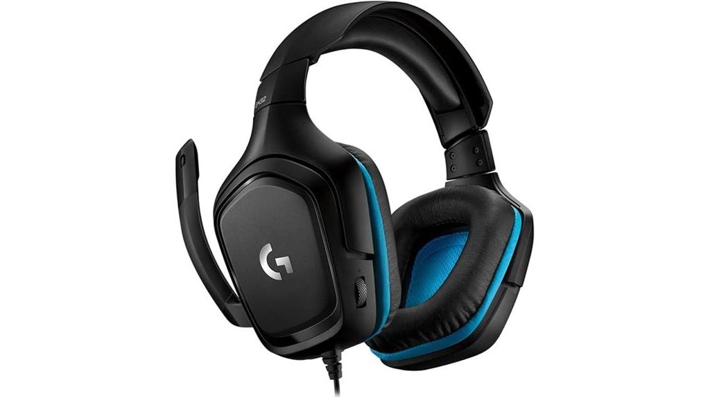 gaming headset with wired connection