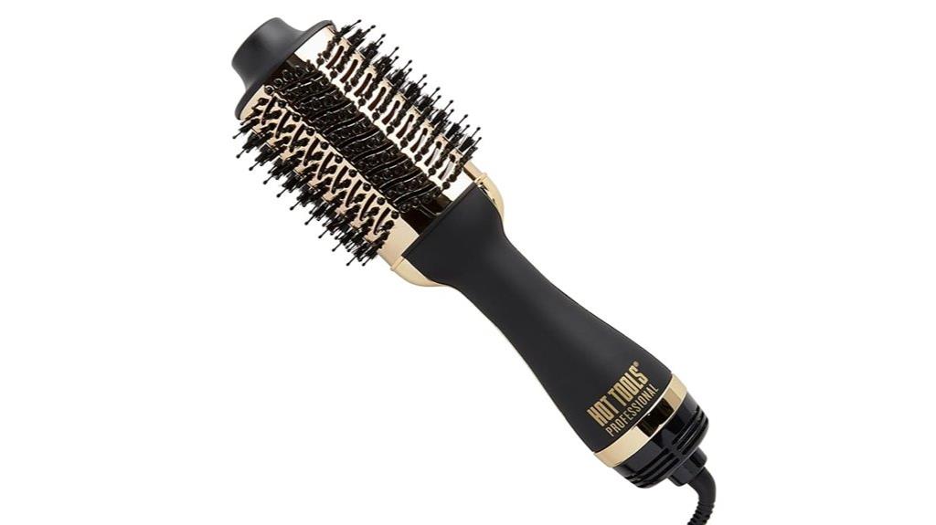 gold plated hot air brush