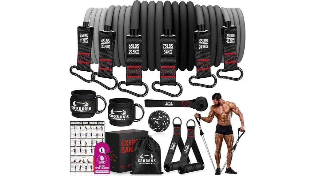 heavy 300lb resistance bands