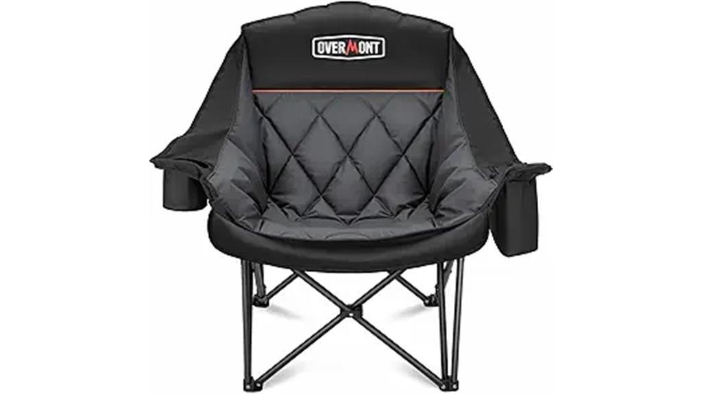 heavy duty adult camping chair
