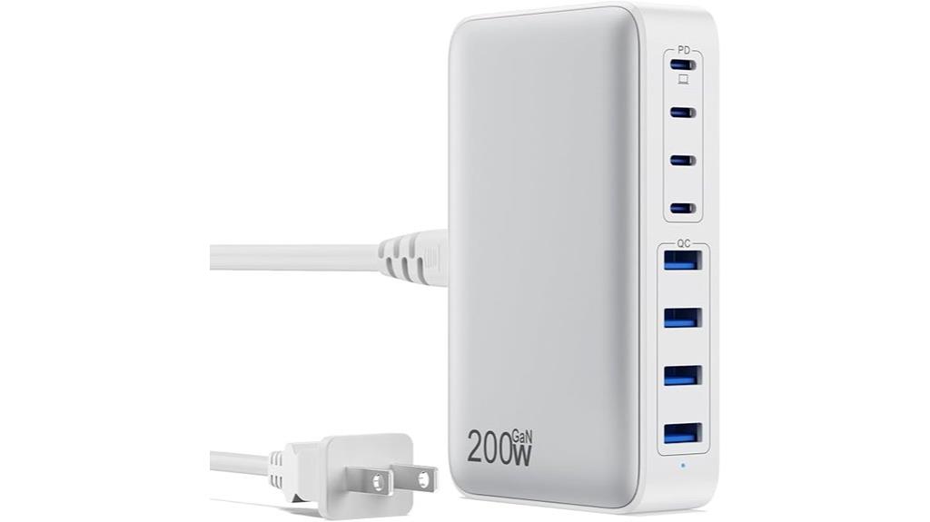 high power multi port charger