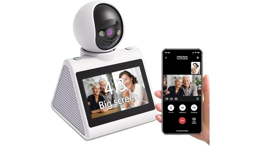 home security camera screen