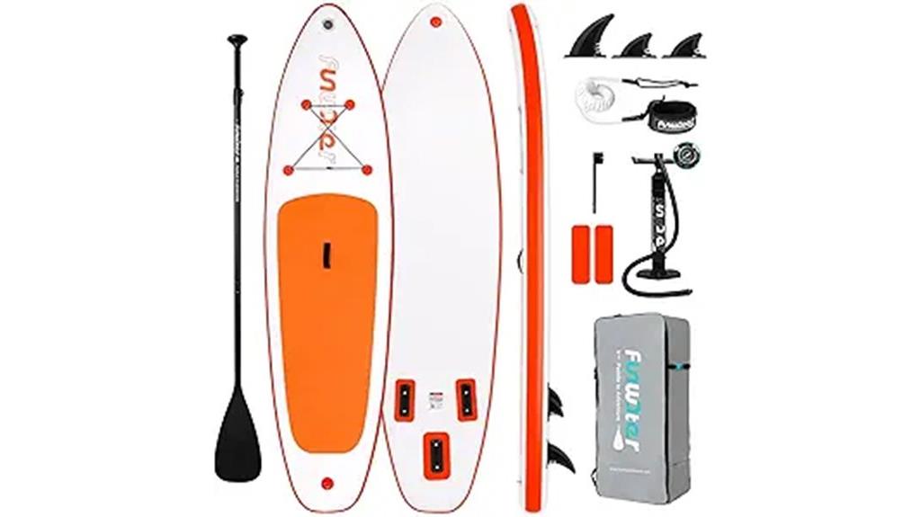 inflatable paddle board set