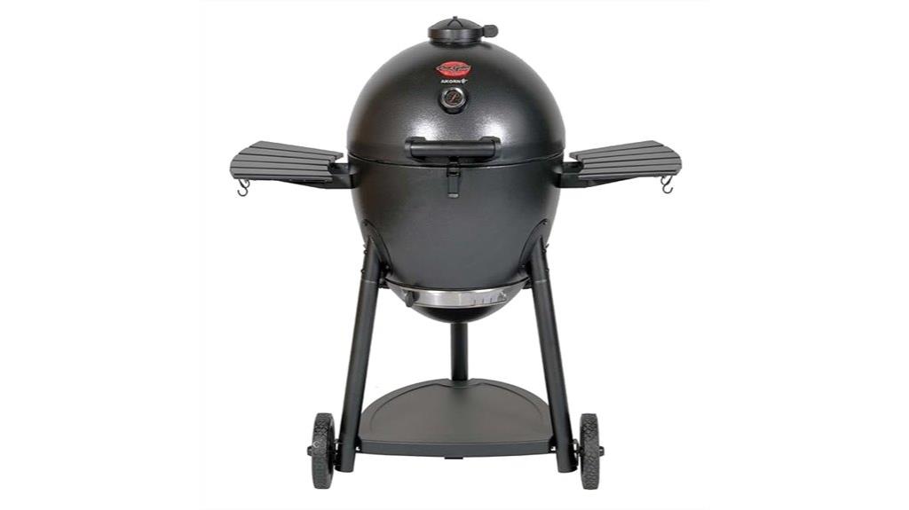 kamado charcoal grill smoker