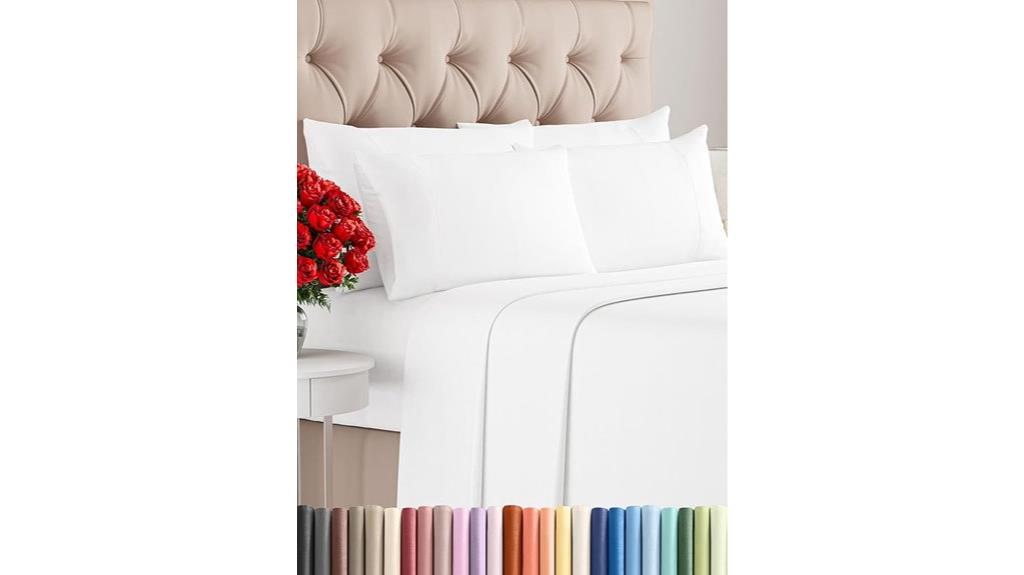 king sized linen sheet set