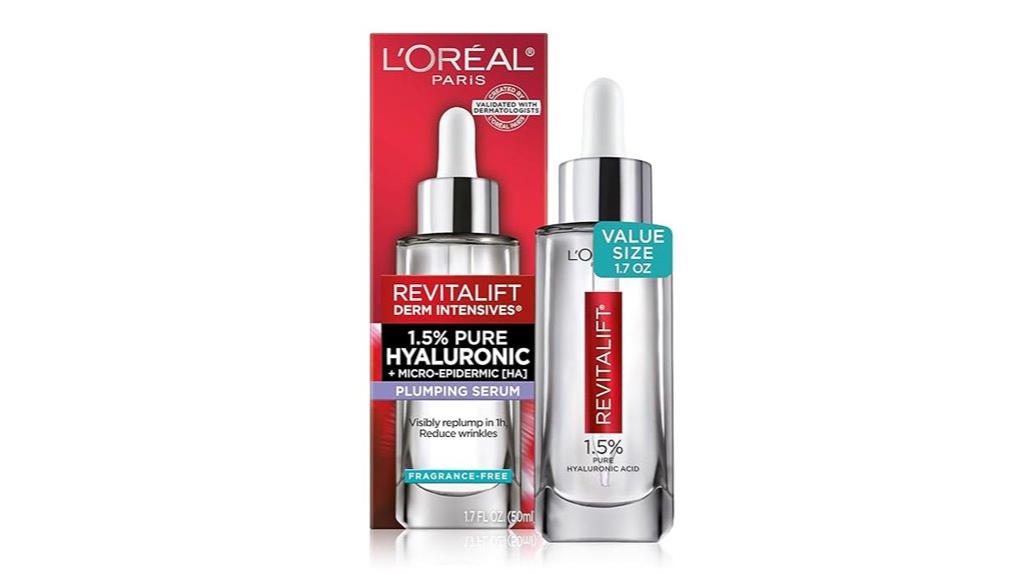 l or al revitalift hyaluronic serum