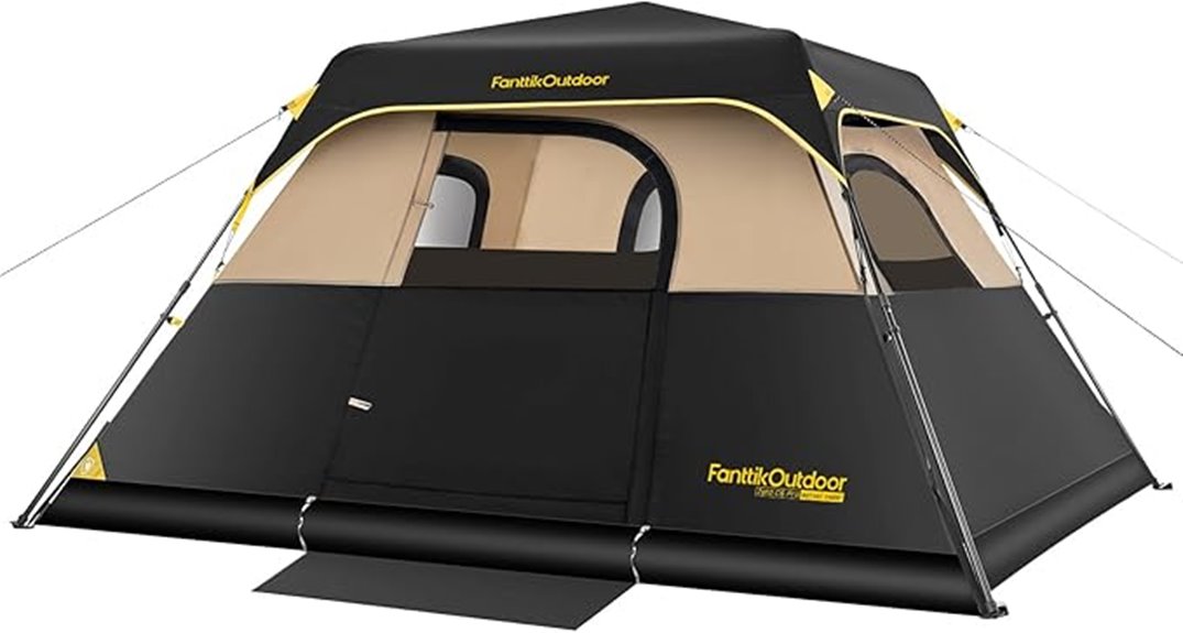 large capacity camping tent