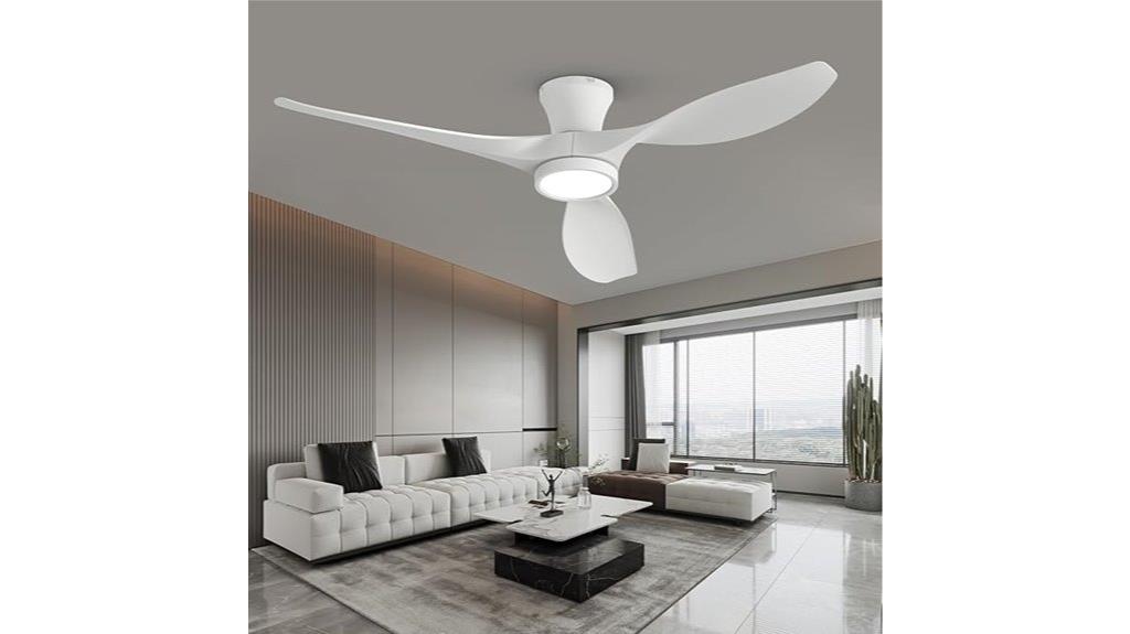 large ceiling fan with remote