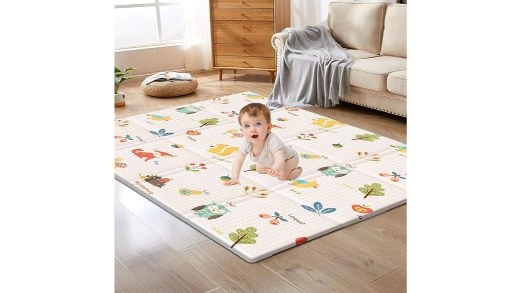 large foldable baby playmat