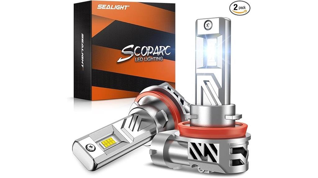 led fog and headlight bulbs