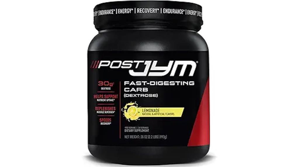 lemonade flavored recovery powder