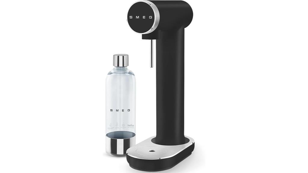 matte black soda maker