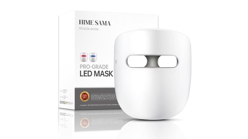 multi color led skin mask