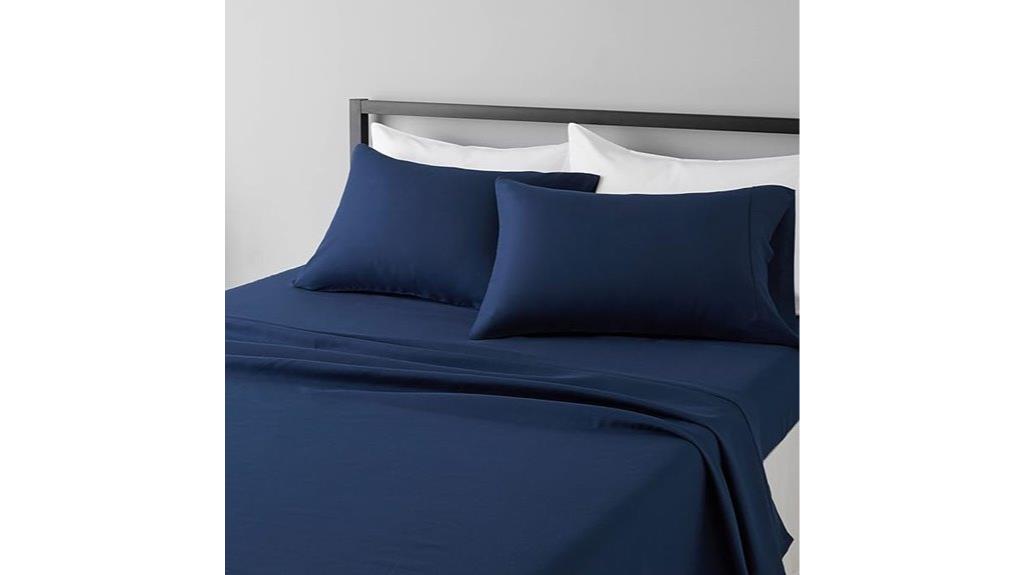 navy blue deep pockets