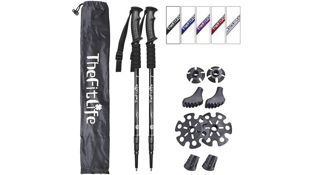nordic walking trekking poles