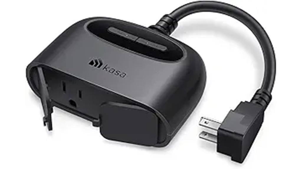 outdoor smart plug two sockets