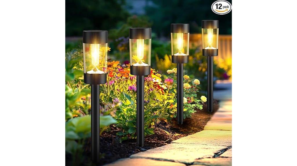 outdoor solar pathway lights