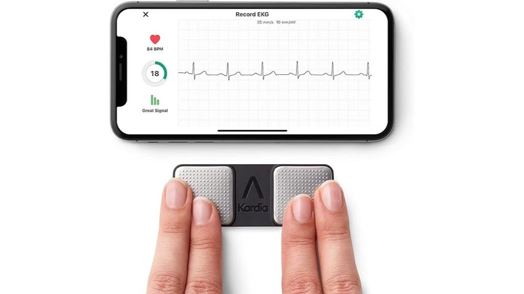 personal 1 lead ekg monitor