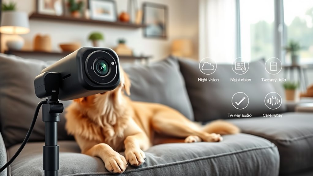 pet camera feature considerations