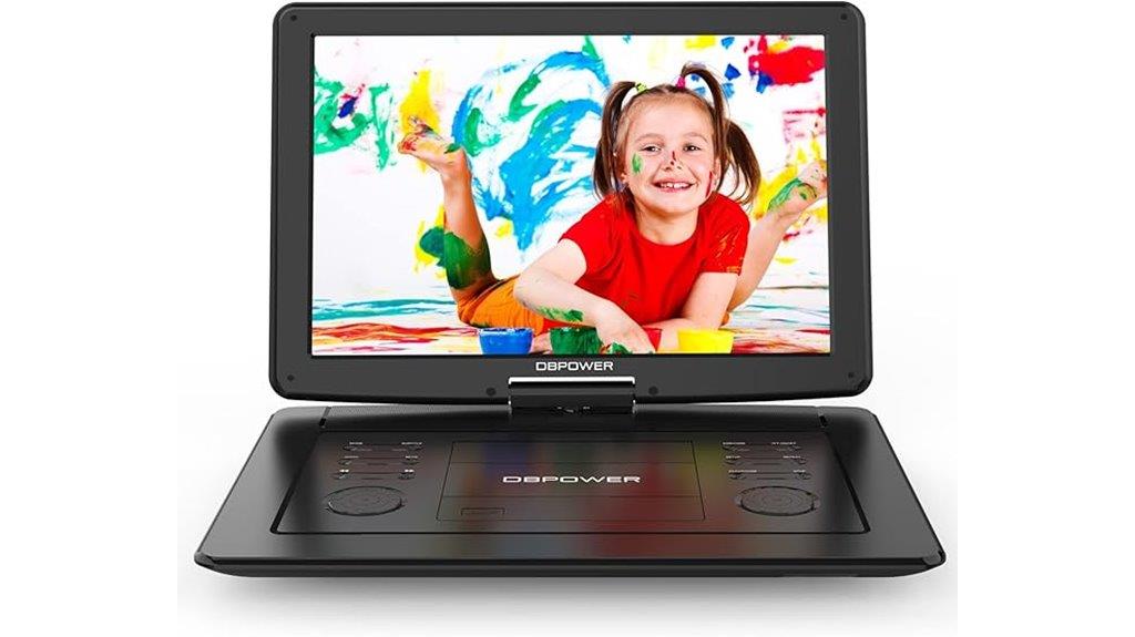portable 15 6 dvd player