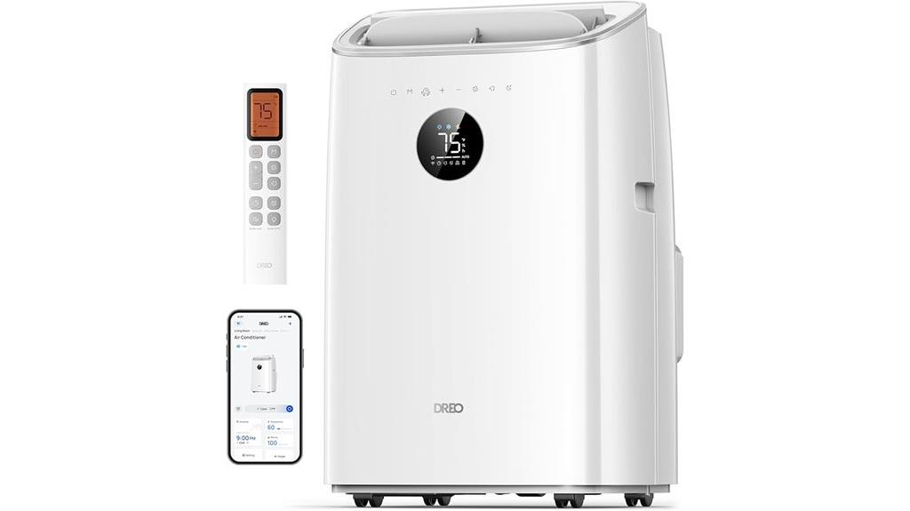 portable 8000 btu smart ac
