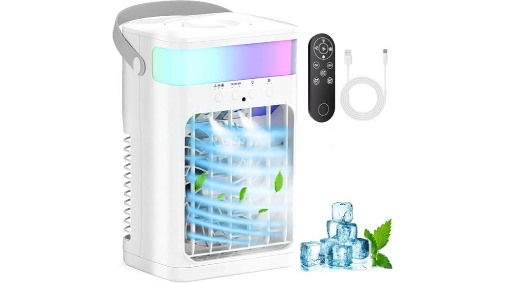 portable ac with water tank