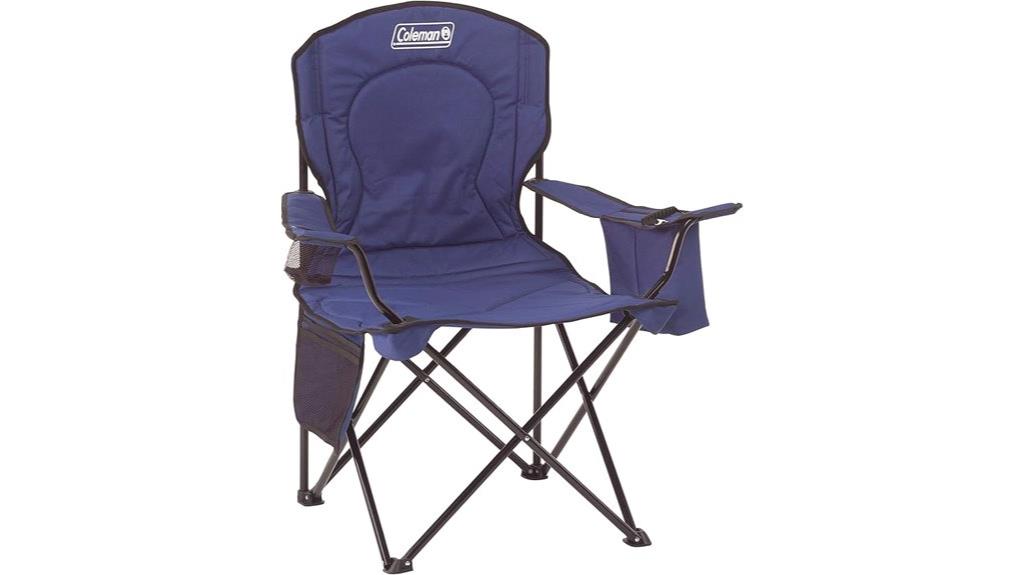 portable camping chair with cooler
