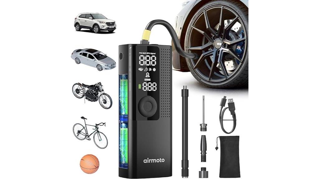 portable digital air compressor