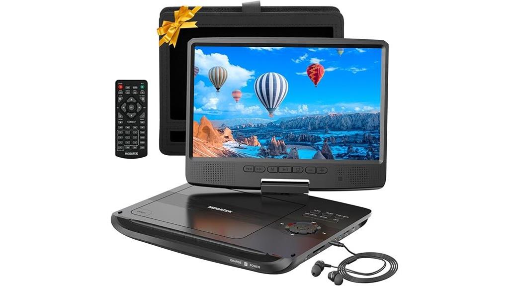 portable dvd player 12 5 inch