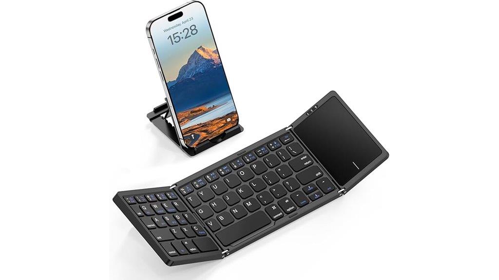 portable foldable bluetooth keyboard