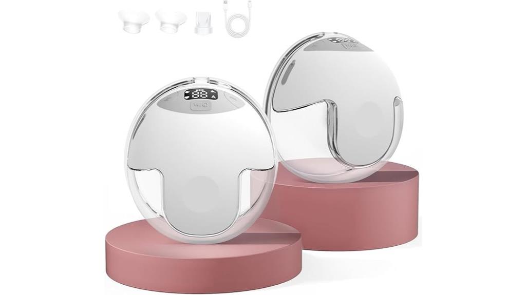 portable hands free breast pump