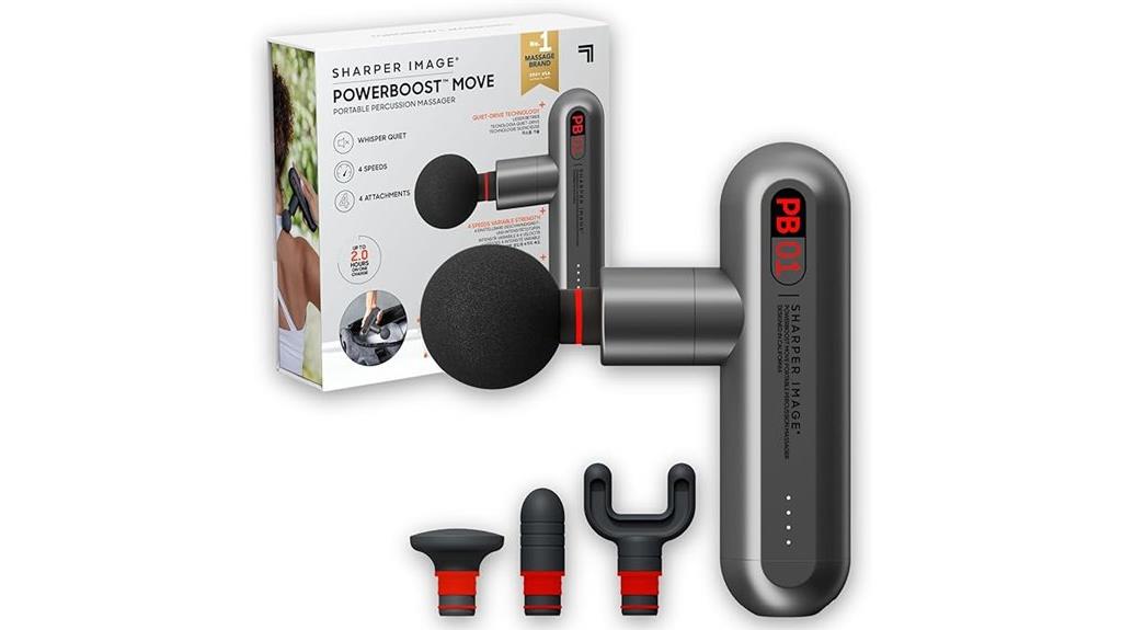 portable percussion massage gun