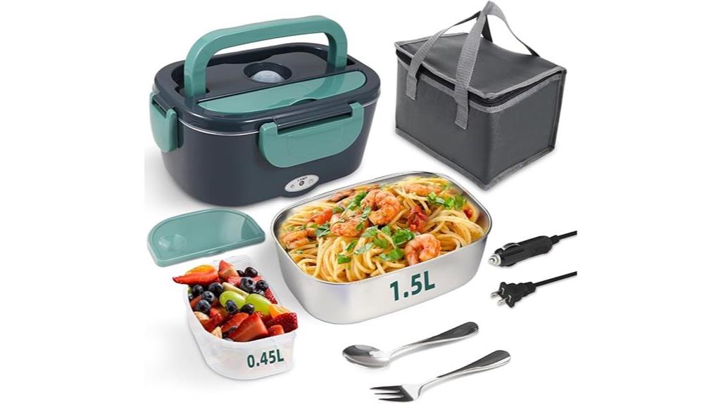 portable stainless steel food warmer