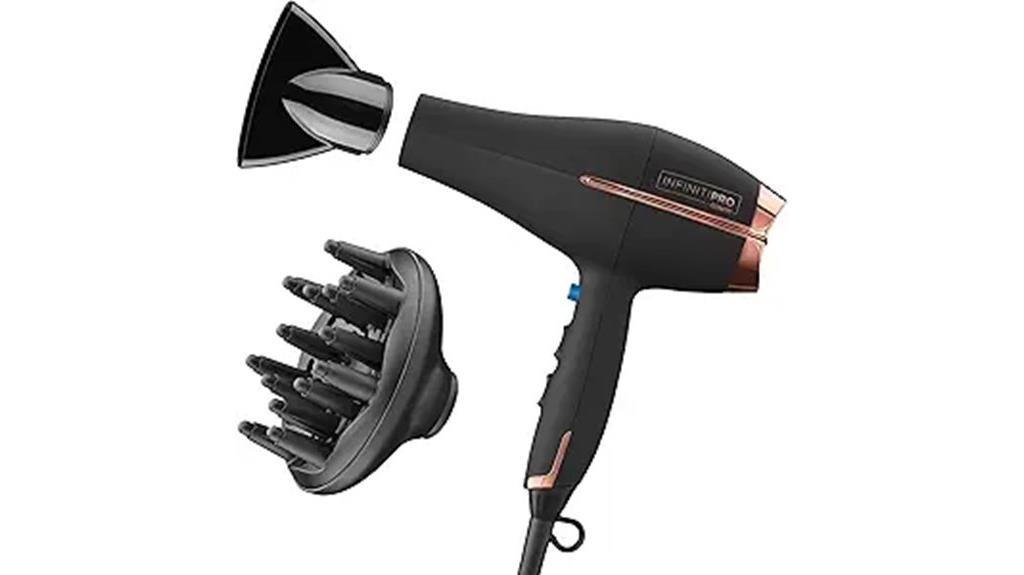 powerful black hair dryer